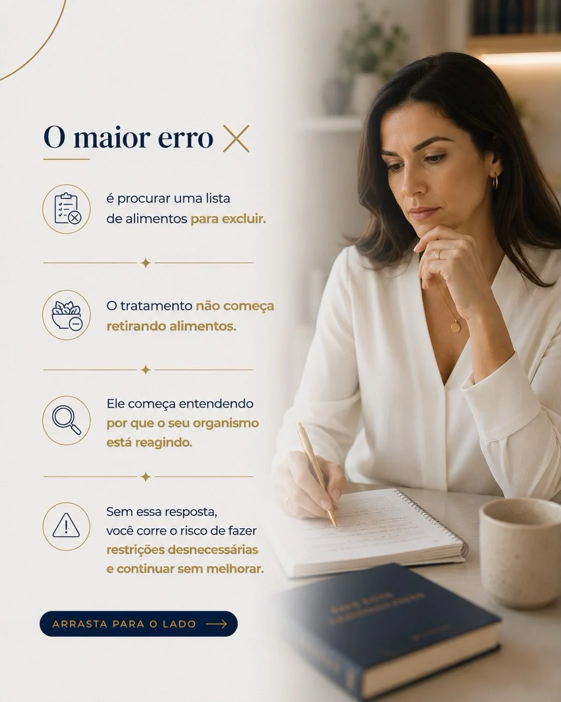 O maior erro na SNAS é procurar lista de exclusão sem entender por que o organismo está reagindo