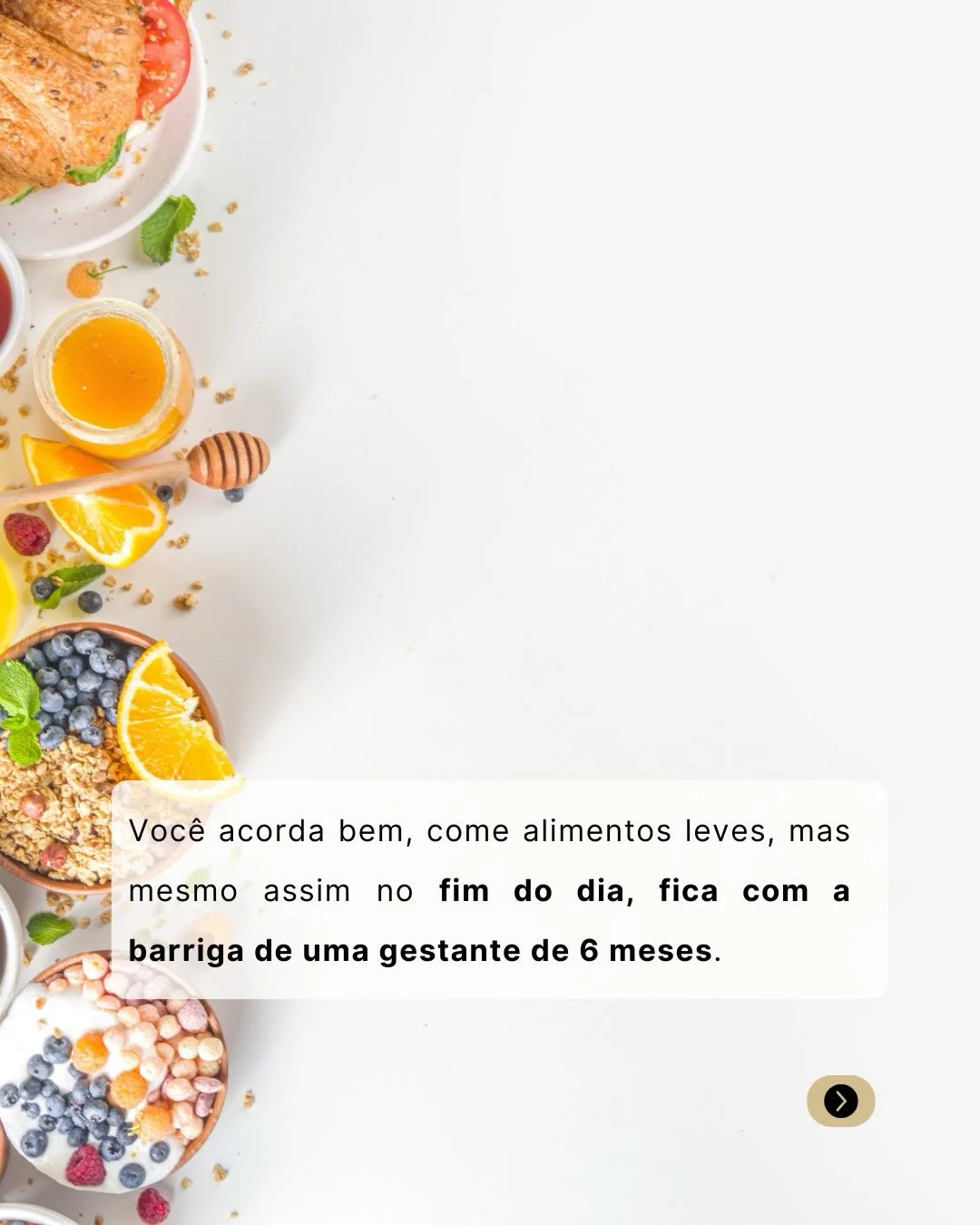 Alimentos saudáveis — barriga inchada mesmo comendo certo indica problema intestinal