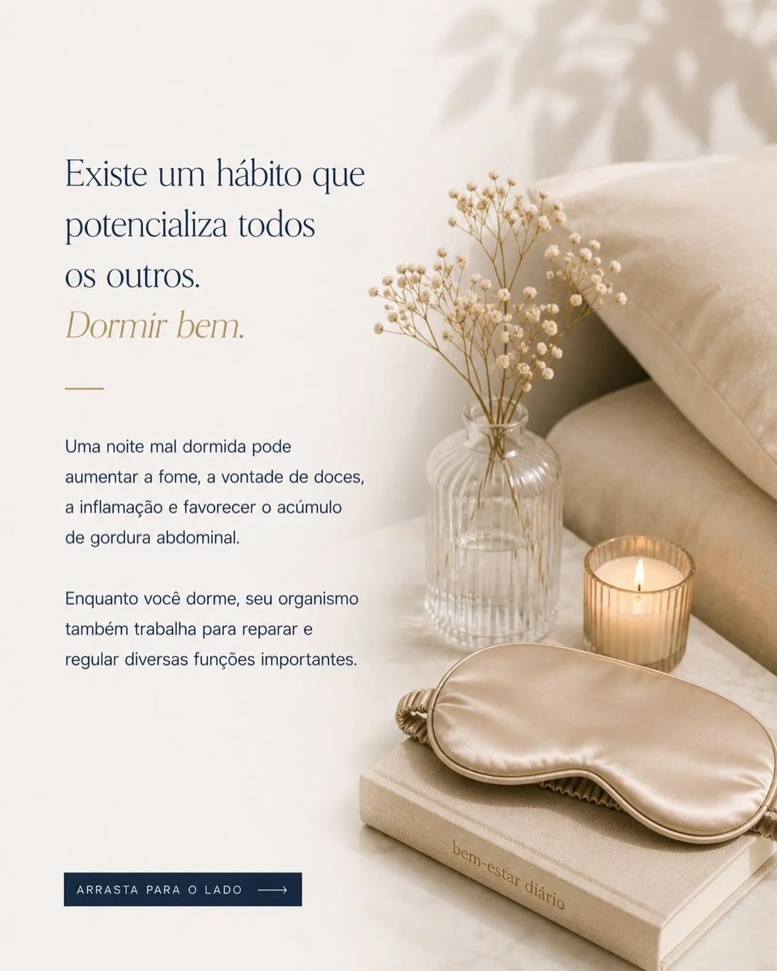 Dormir bem é o hábito que potencializa todos os outros para desinchar a barriga