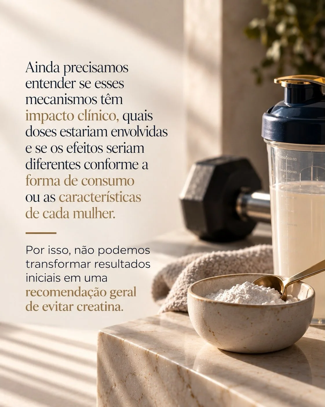 Limitações dos estudos sobre creatina e endometriose: impacto clínico ainda incerto, doses não avaliadas