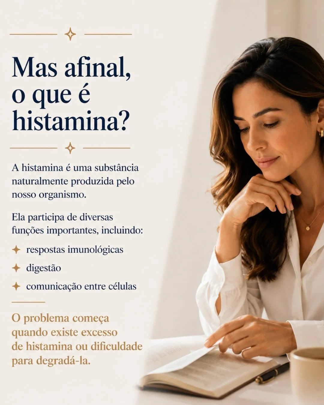O que é histamina: substância natural que participa de imunidade, digestão e comunicação entre células — problema surge no excesso