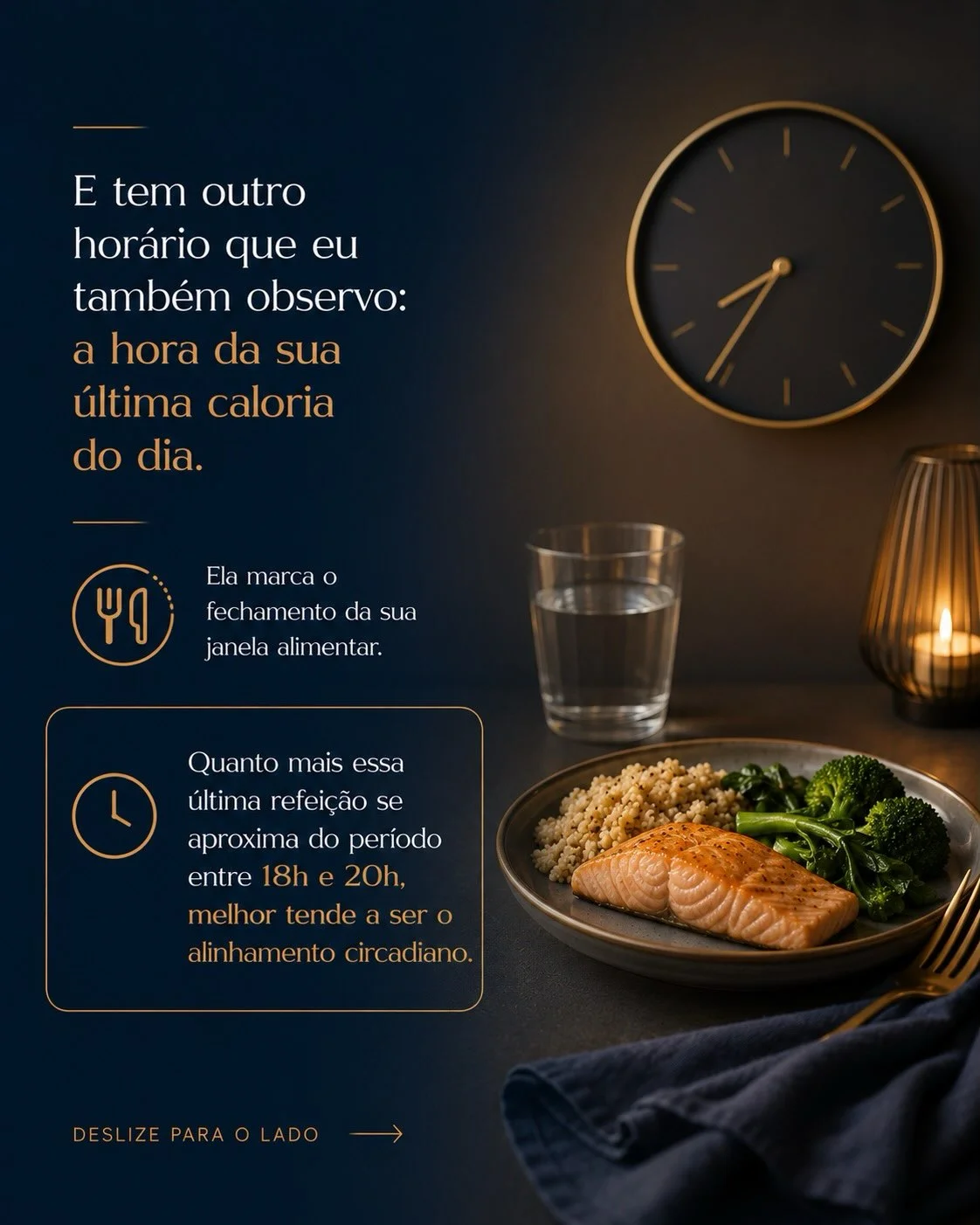 Hora da última caloria e fechamento da janela alimentar no jejum intermitente
