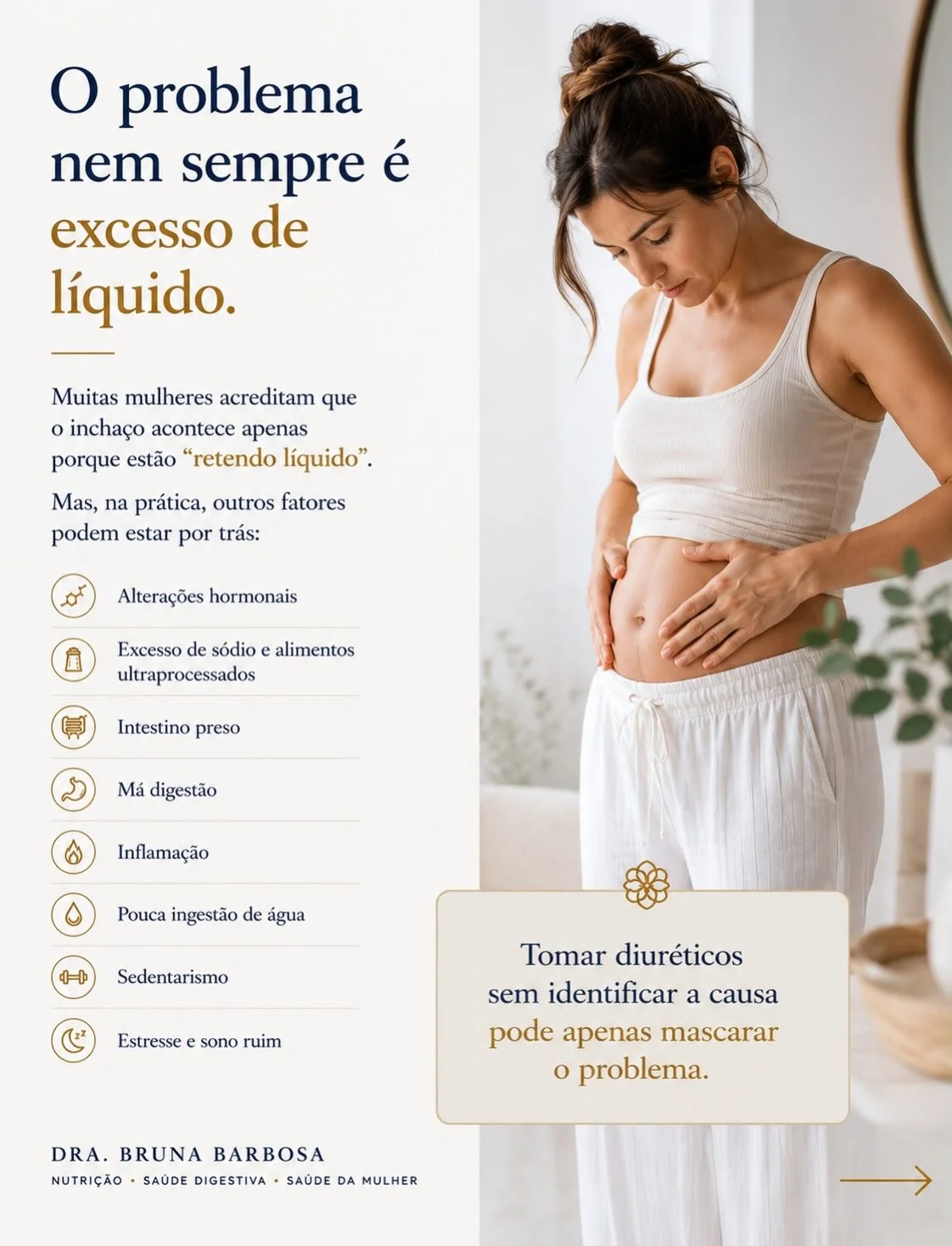 Fatores por trás do inchaço nas pernas além de retenção de líquido: hormônios, intestino, inflamação, sono, sedentarismo