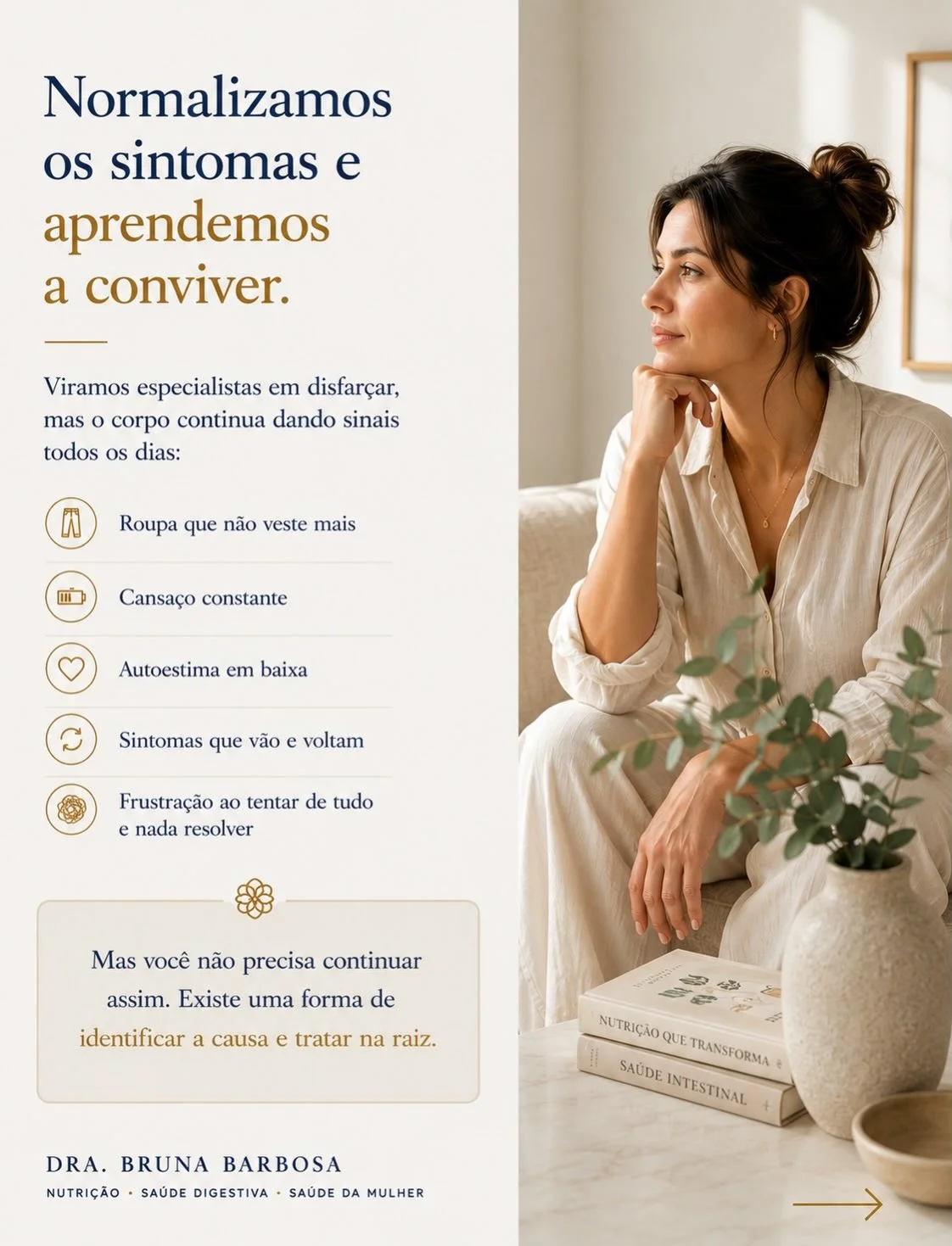Consequências de normalizar os sintomas do lipedema: roupa que não veste, cansaço, autoestima em baixa, frustração — existe forma de tratar na raiz