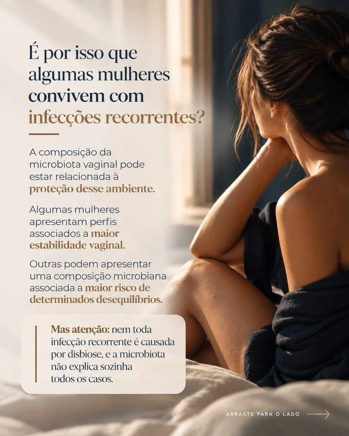 Microbiota vaginal equilibrada como barreira contra infecções recorrentes