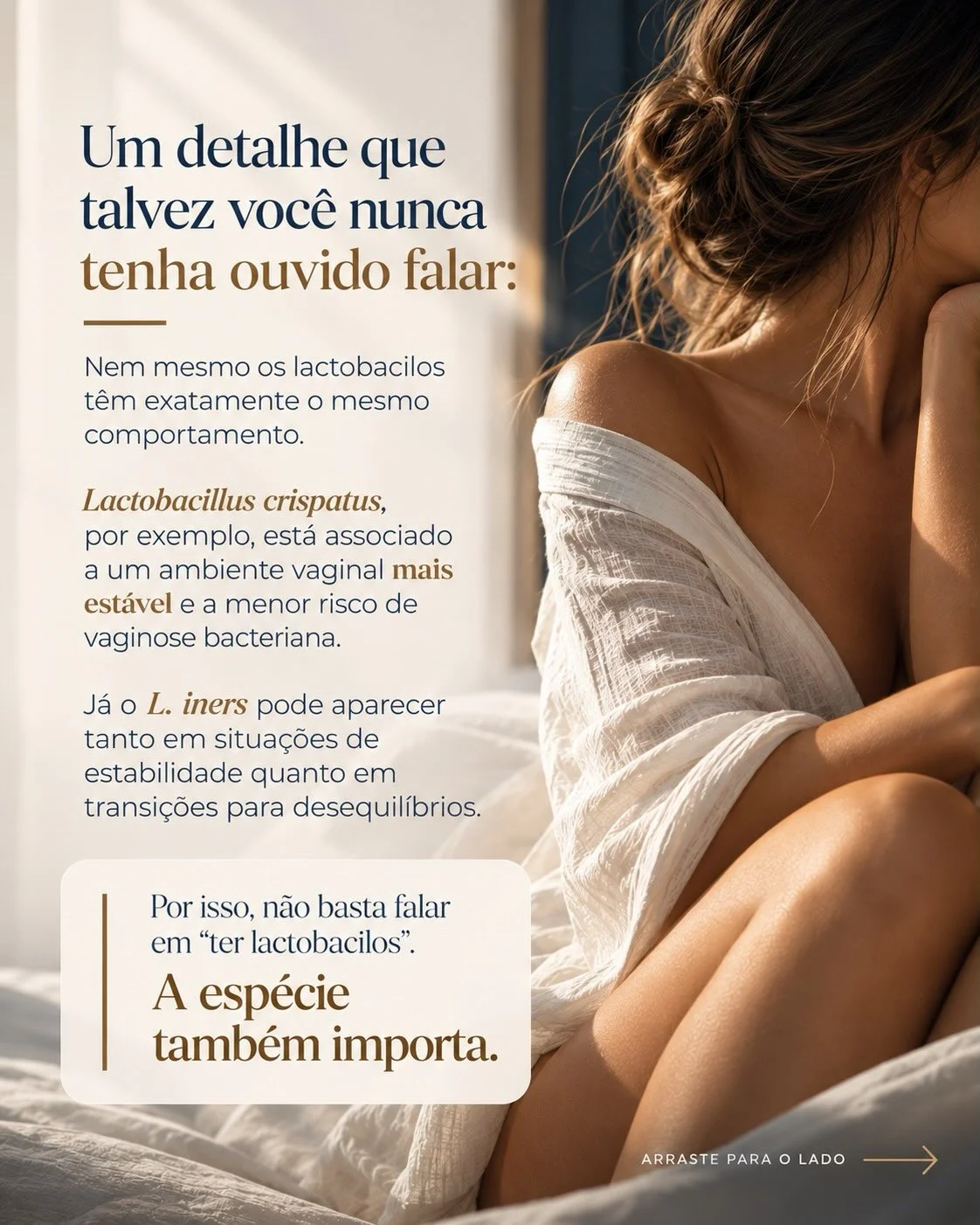 Lactobacillus crispatus versus Lactobacillus iners: diferenças na proteção vaginal