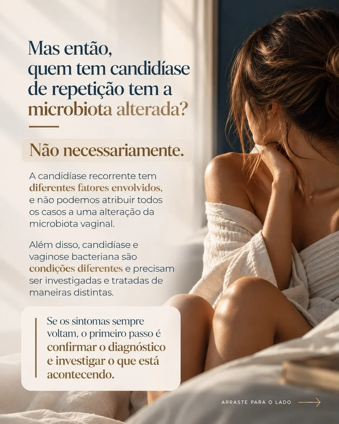 Candidíase recorrente e microbiota vaginal: condições distintas com causas diferentes