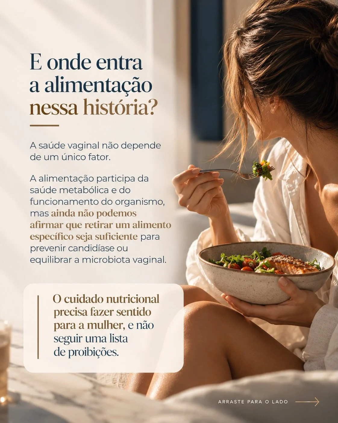 Papel da alimentação na saúde da microbiota vaginal e infecções íntimas