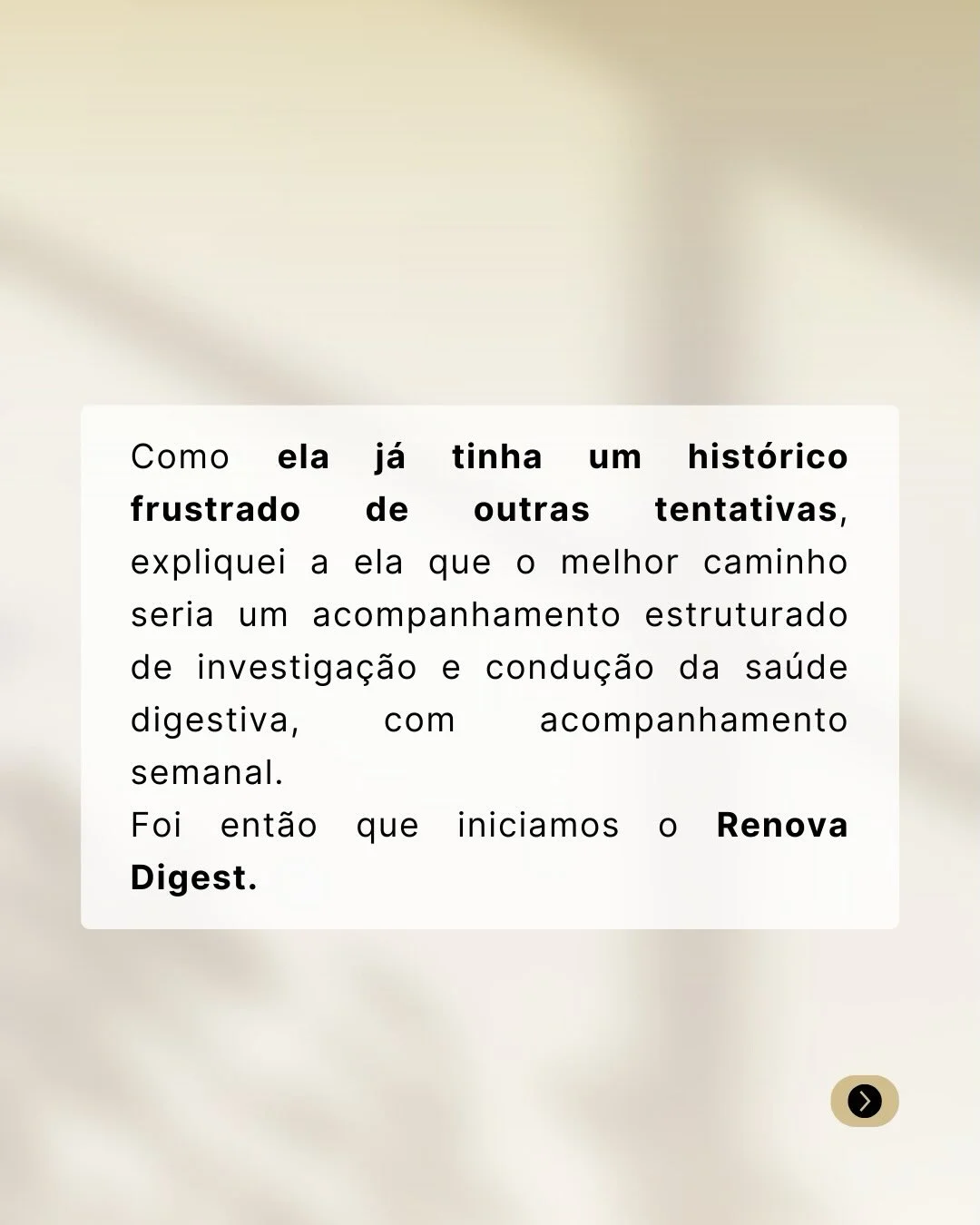 O Renova Digest: acompanhamento estruturado semanal de investigação e condução da saúde digestiva