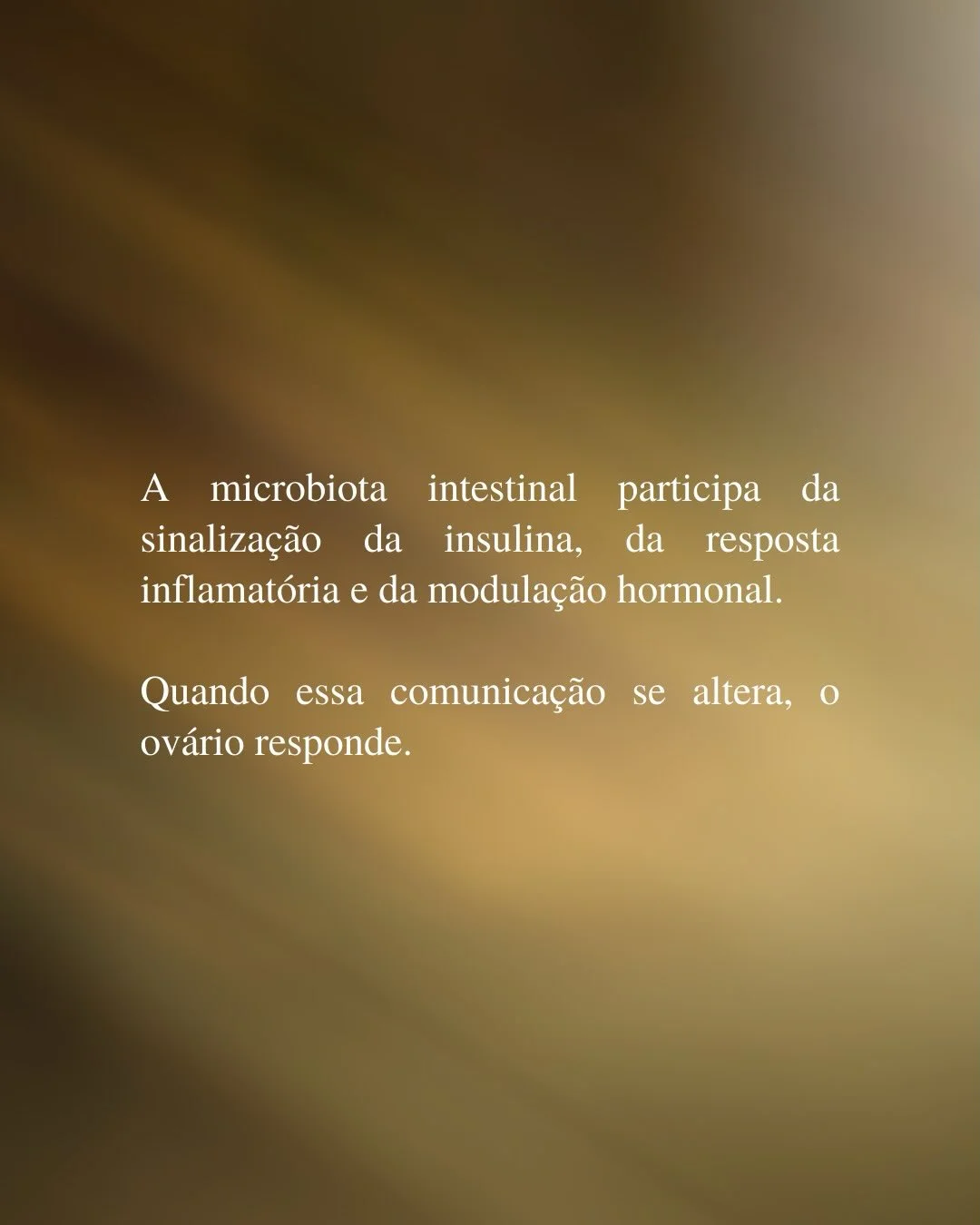Microbiota intestinal participa da sinalização da insulina e modulação hormonal na SOP