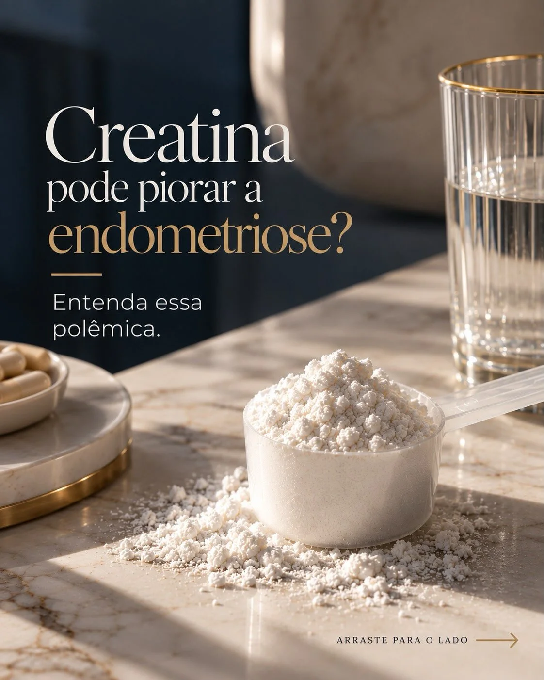 Creatina Pode Piorar a Endometriose? A Nutricionista Responde