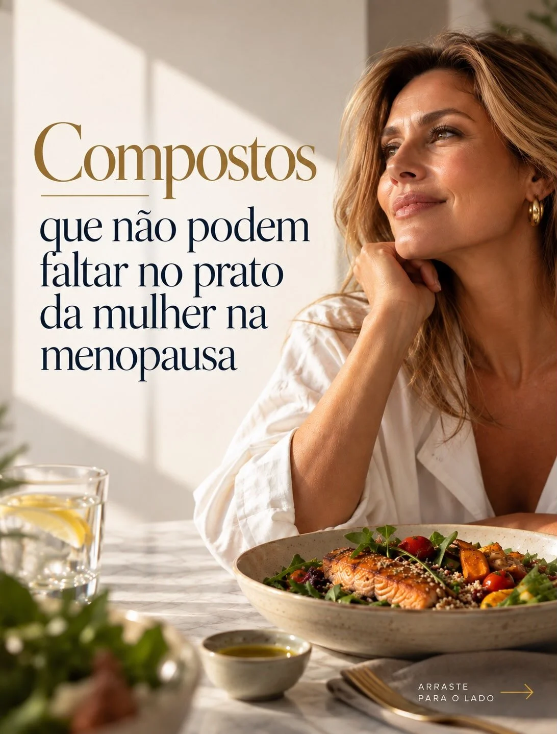 O Que Comer na Menopausa: Guia por Compostos e Nutrientes