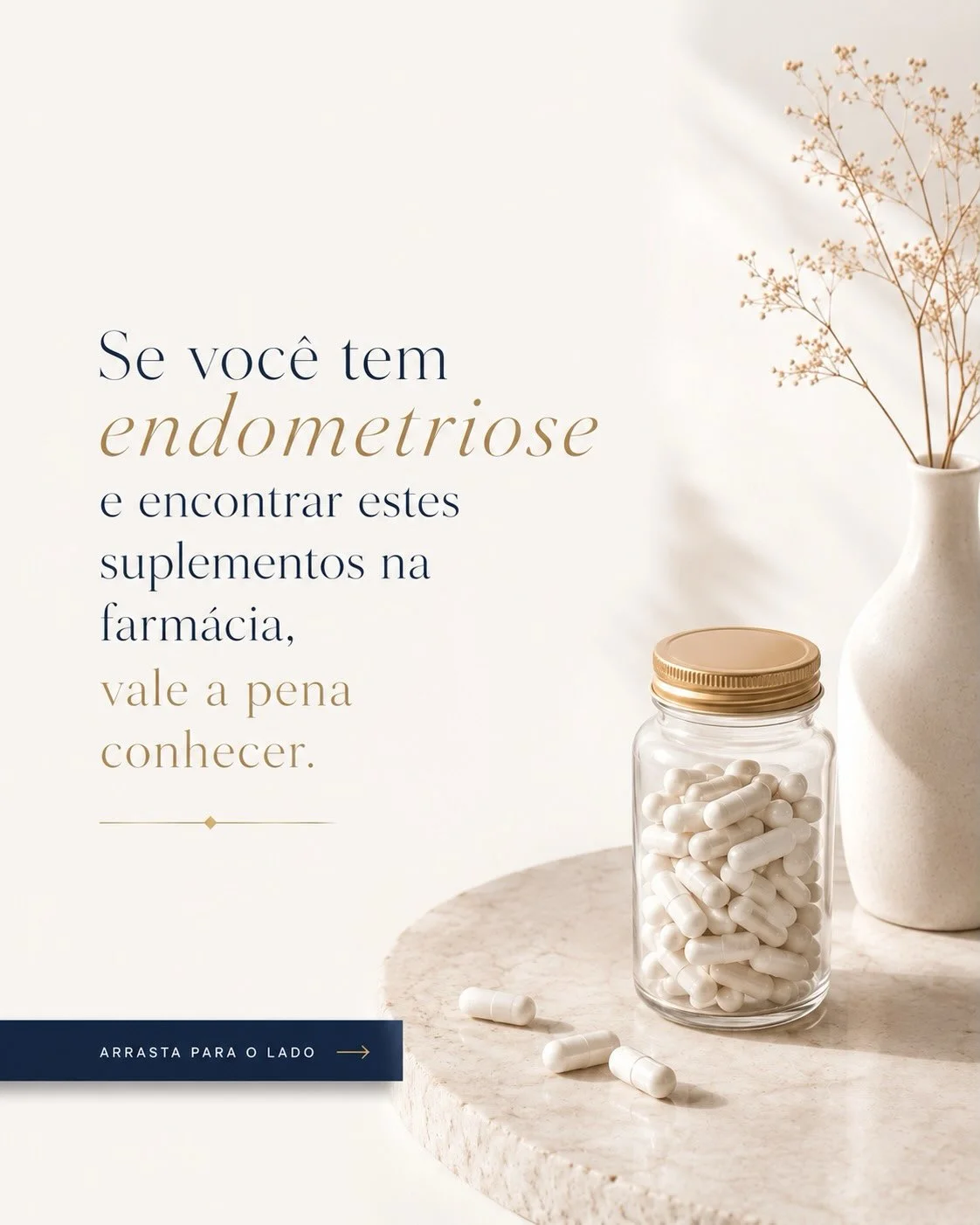 Suplementos para Endometriose: NAC, Ômega-3 e Curcumina