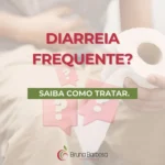 post sobre diarreia frequente. Saiba como tratar.