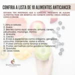 Alimentos anticancer: descubra 10 opções saudáveis para fortalecer sua dieta.